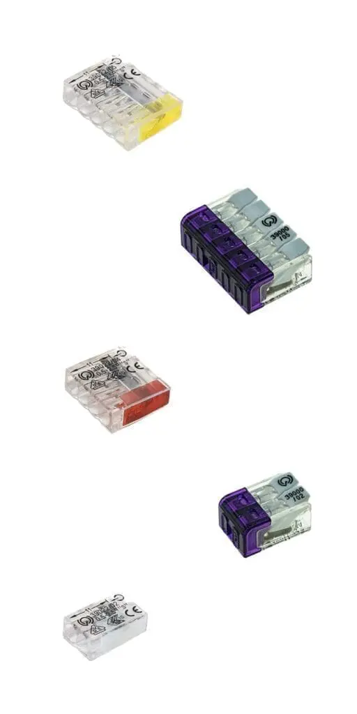 Boîtes et bornes de connexion