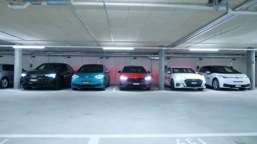 Garage Infrastructure de recharge